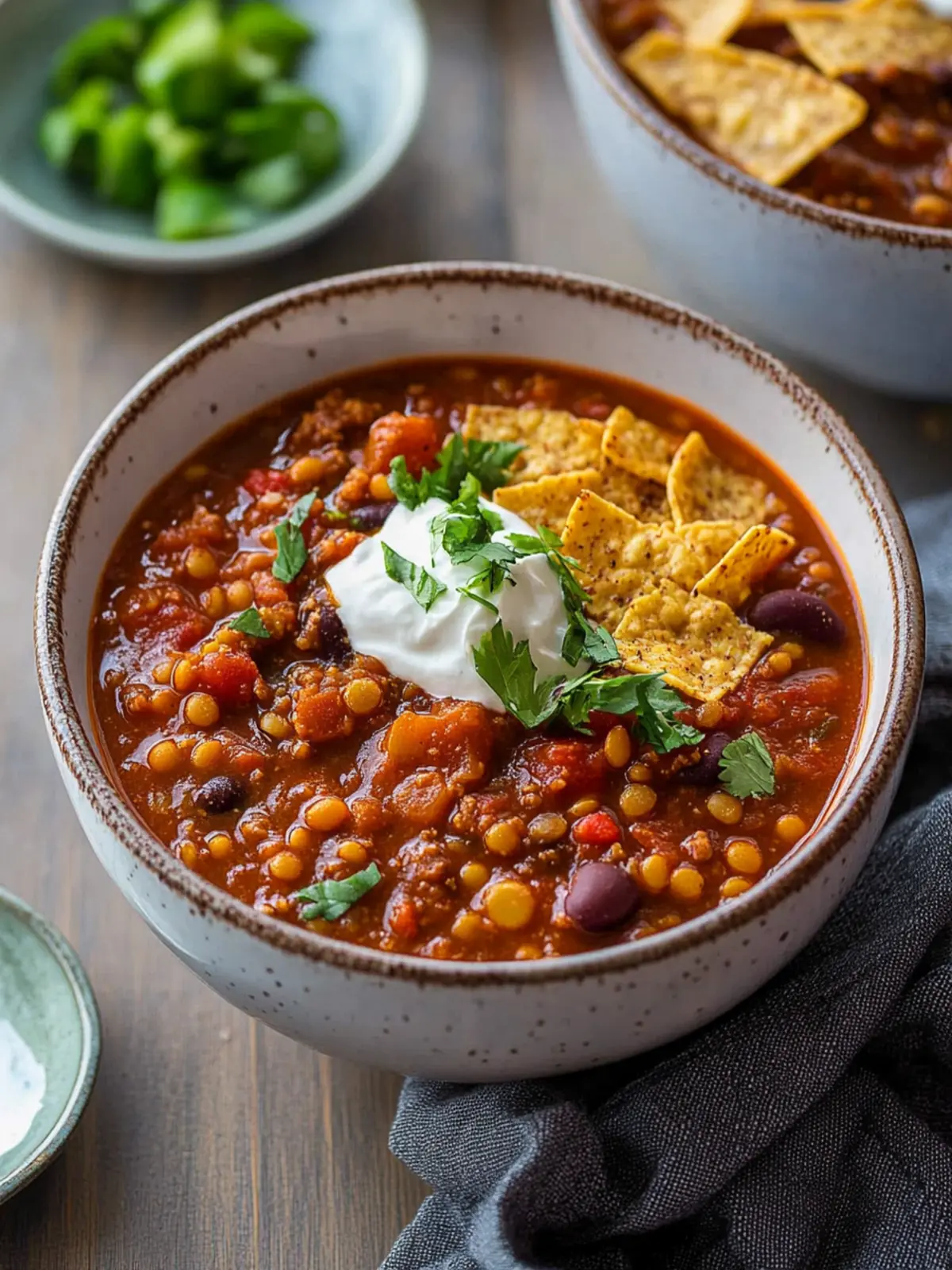Hearty Lentil Chili: A Cozy Twist on Comfort Food Lentil Chili
