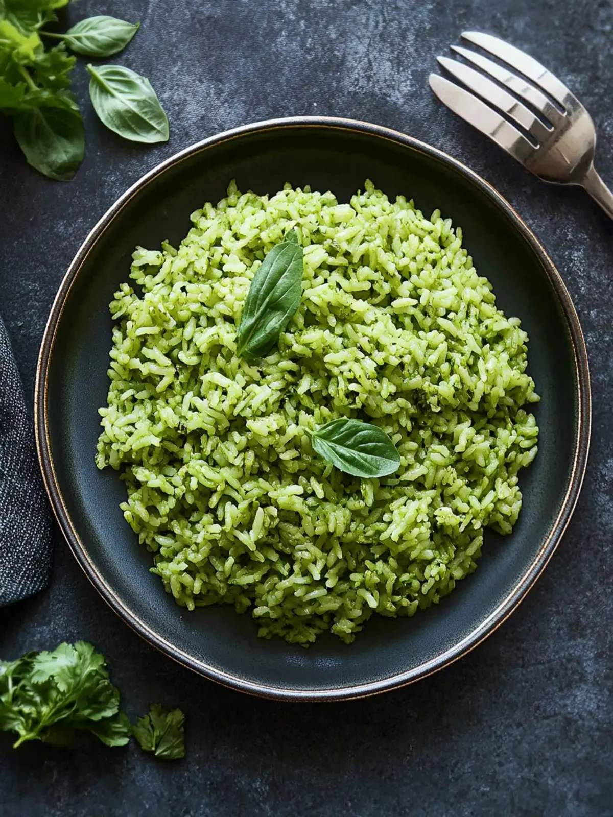 Delicious Spicy Green Rice in Just 15 Minutes Spicy Green Rice