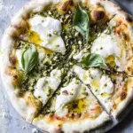 Irresistible Burrata Pistachio White Pizza for Home Chefs Burrata Pistachio White Pizza