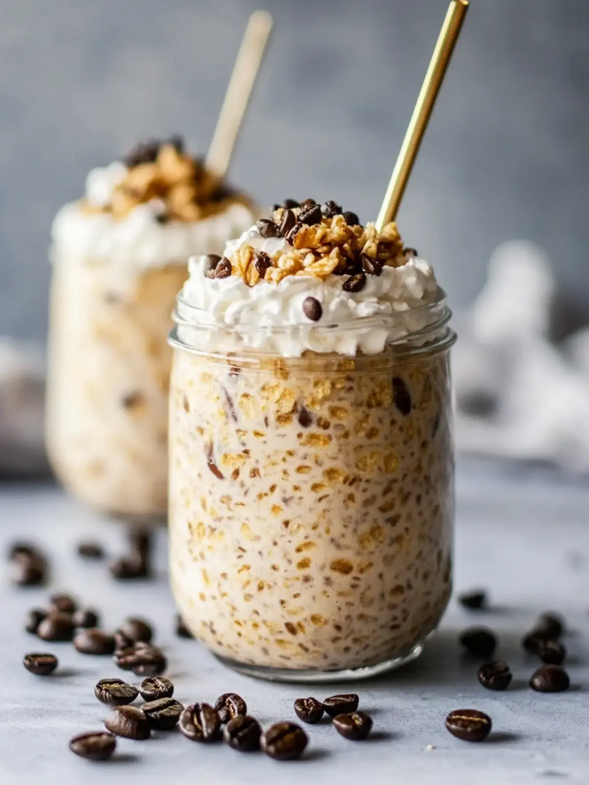 Delicious Vanilla Cold Brew Coffee Overnight Oats to Energize Mornings Vanilla Cold Brew Coffee Overnight Oats