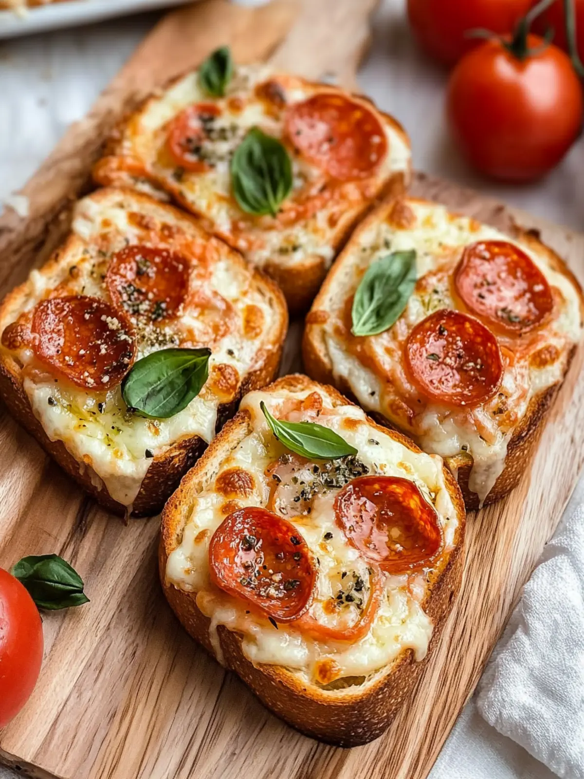 Mini Garlic Toast Pizzas That Will Rock Your Taste Buds Mini Garlic Toast Pizzas