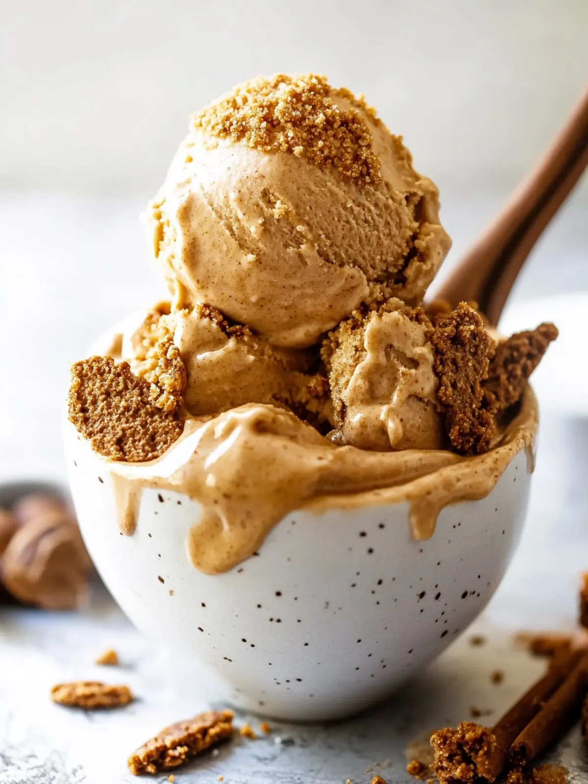 Gingerbread Nice Cream: A Festive Twist on Frozen Treats Gingerbread Nice Cream