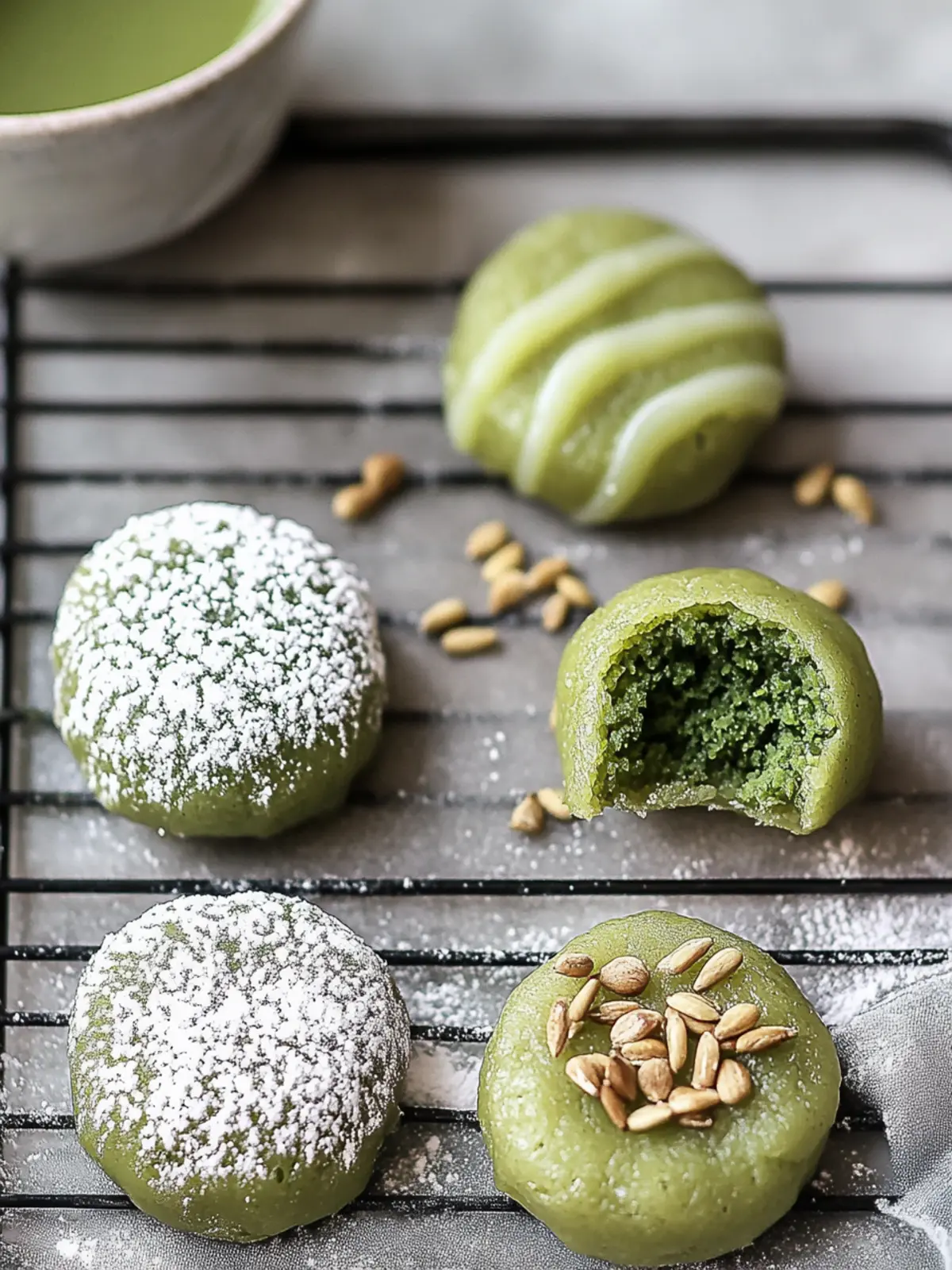 Deliciously Chewy Matcha Mochi Bites You’ll Love to Make Chewy Matcha Mochi Bites