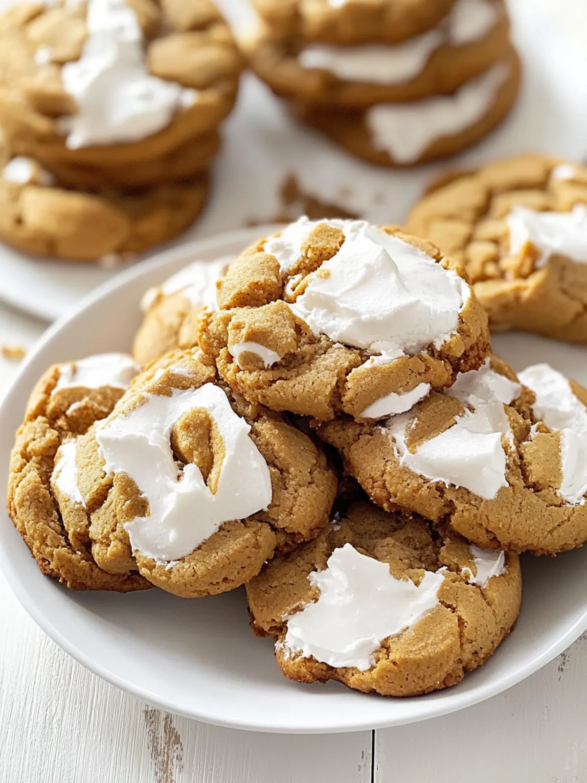 Fluffernutter Cookies: Homemade Sweet Bliss in Every Bite Fluffernutter Cookies