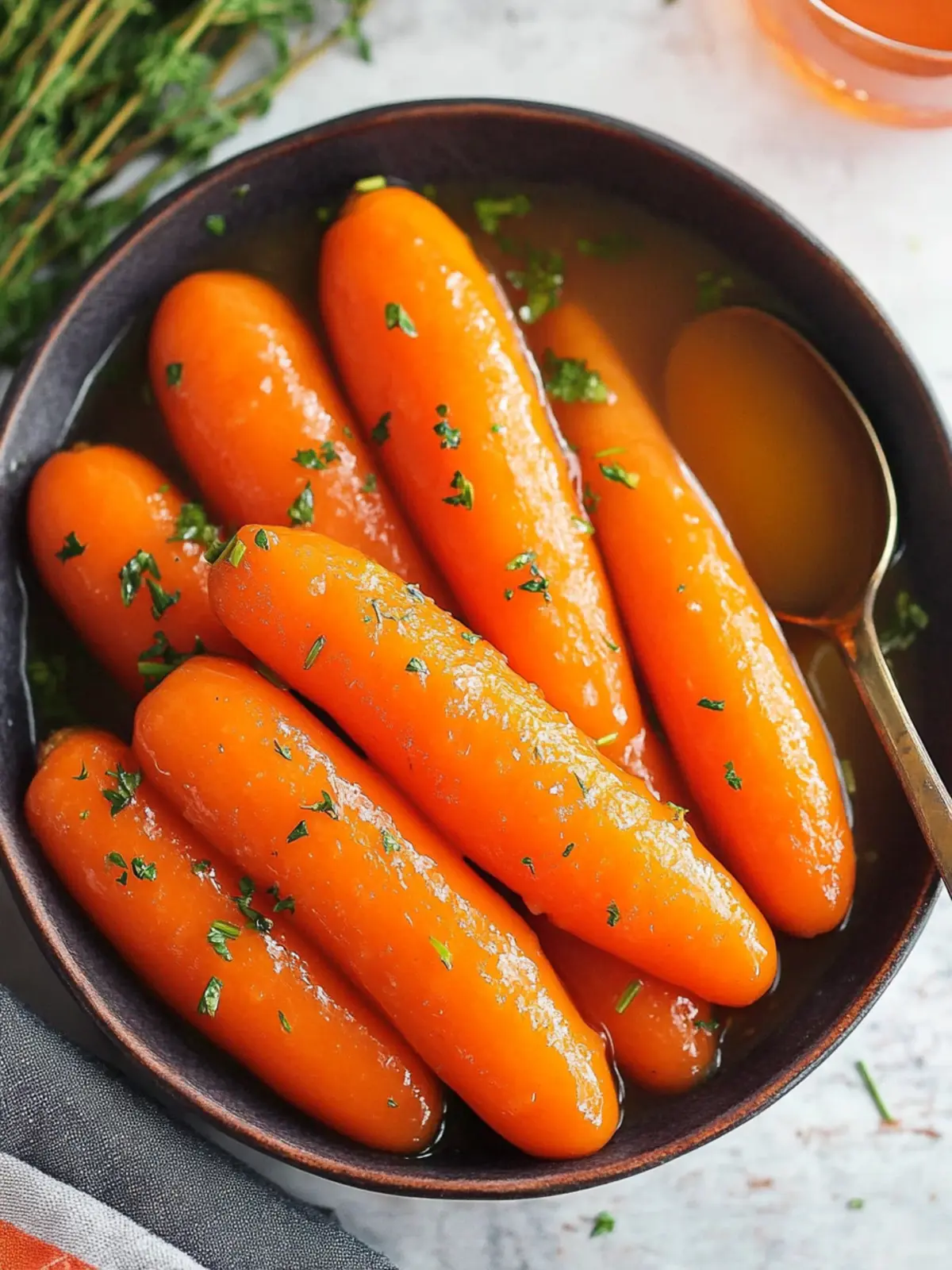 Sweet and Sticky Brown Sugar Glazed Carrots You'll Adore Brown Sugar Glazed Carrots