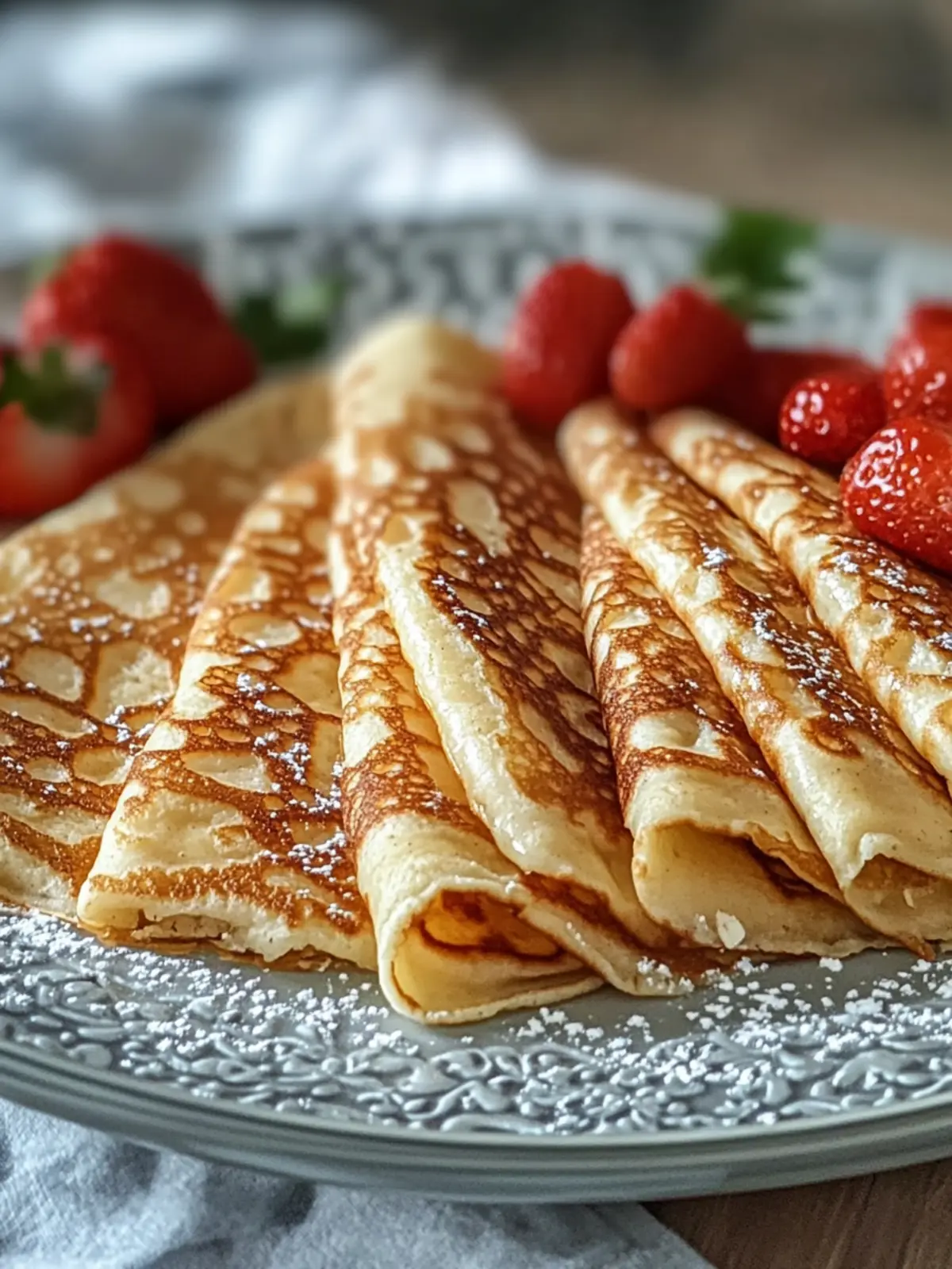 Delicious Oatmeal Crepes: A Guilt-Free Breakfast Treat Oatmeal Crepes