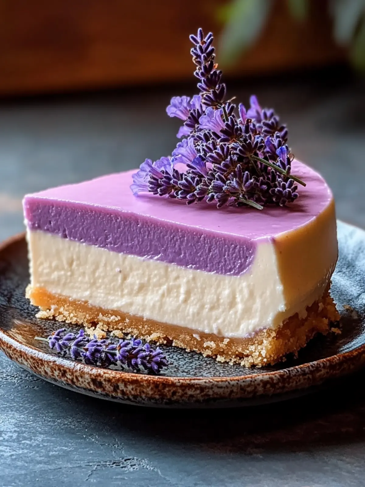 Delightful Honey Lavender Cheesecake for Sweet Moments Honey Lavender Cheesecake