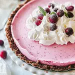 Delightful Cranberry Mousse Pie for Sweet Celebrations Cranberry Mousse Pie