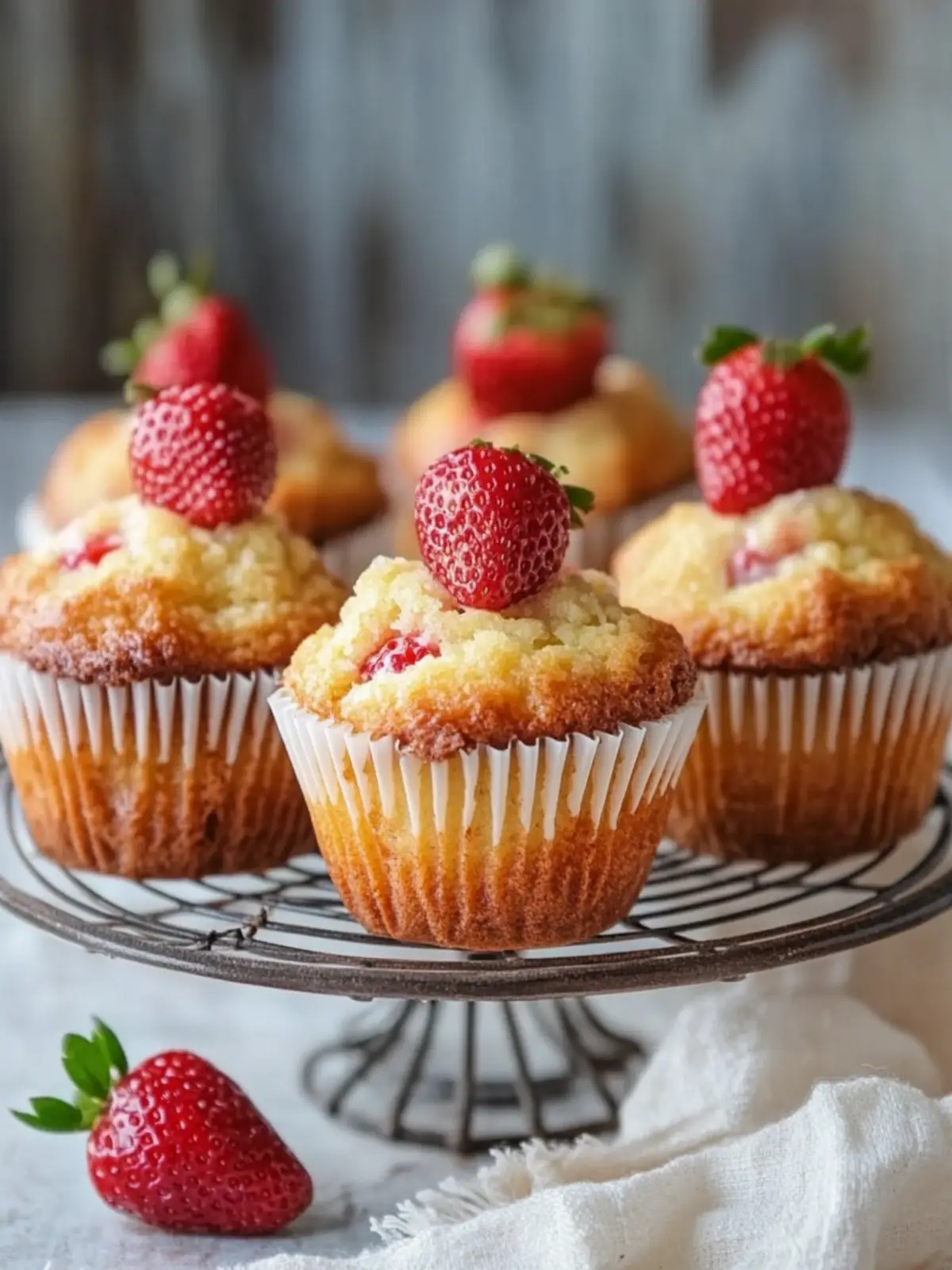Mouthwatering Strawberry Shortcake Muffins for Sweet Moments Strawberry Shortcake Muffins