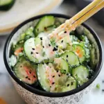 Delicious Sushi Cucumber Salad You’ll Crave All Summer! Sushi Cucumber Salad