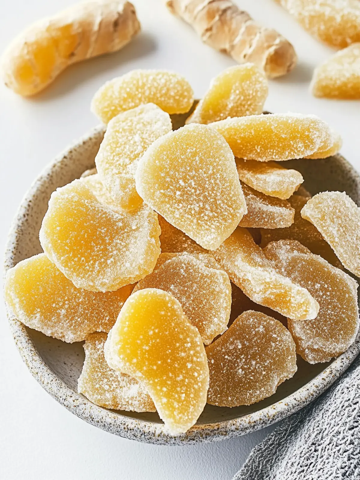 Sweet and Spicy Candied Ginger You’ll Love to Munch On Candied Ginger