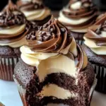Irresistible Chocolate Coffee Cream Cupcakes to Delight You Chocolate Coffee Cream Cupcakes