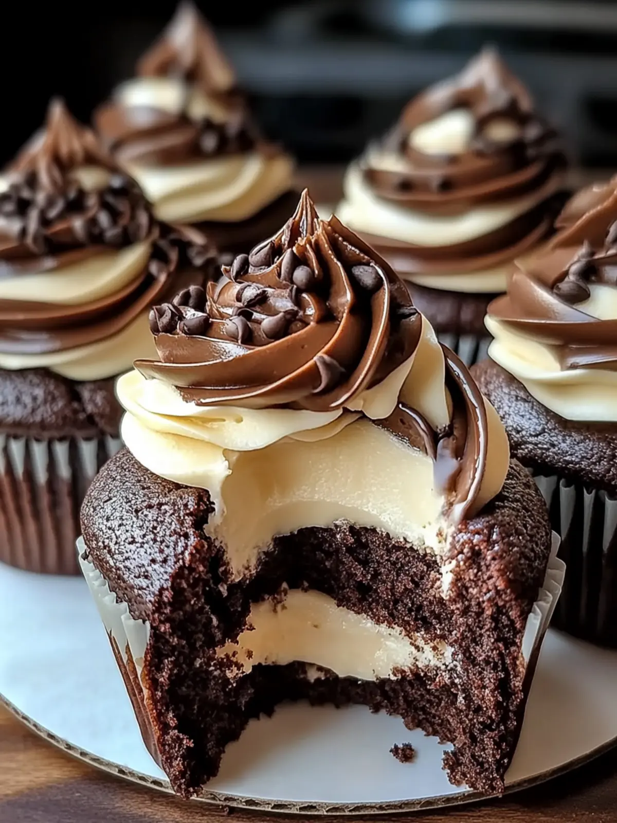 Irresistible Chocolate Coffee Cream Cupcakes to Delight You Chocolate Coffee Cream Cupcakes