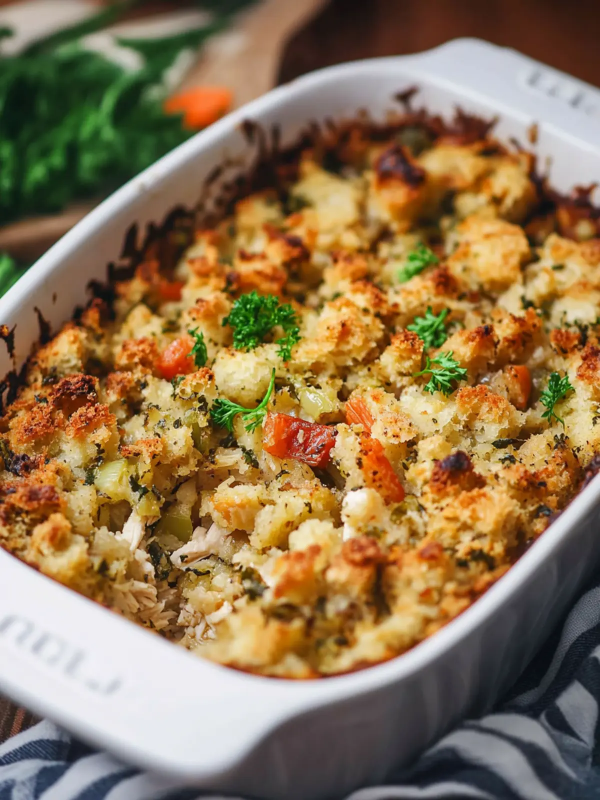 Comforting Chicken Stuffing Bake That Everyone Will Love Chicken Stuffing Bake