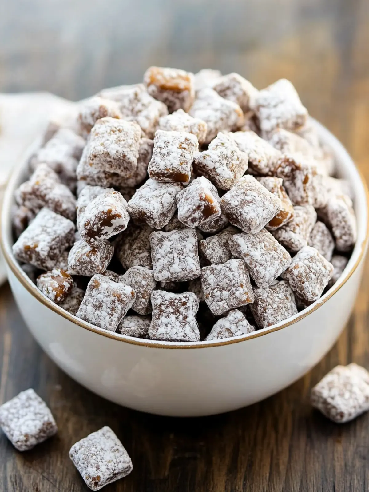 Chocolate Caramel Puppy Chow