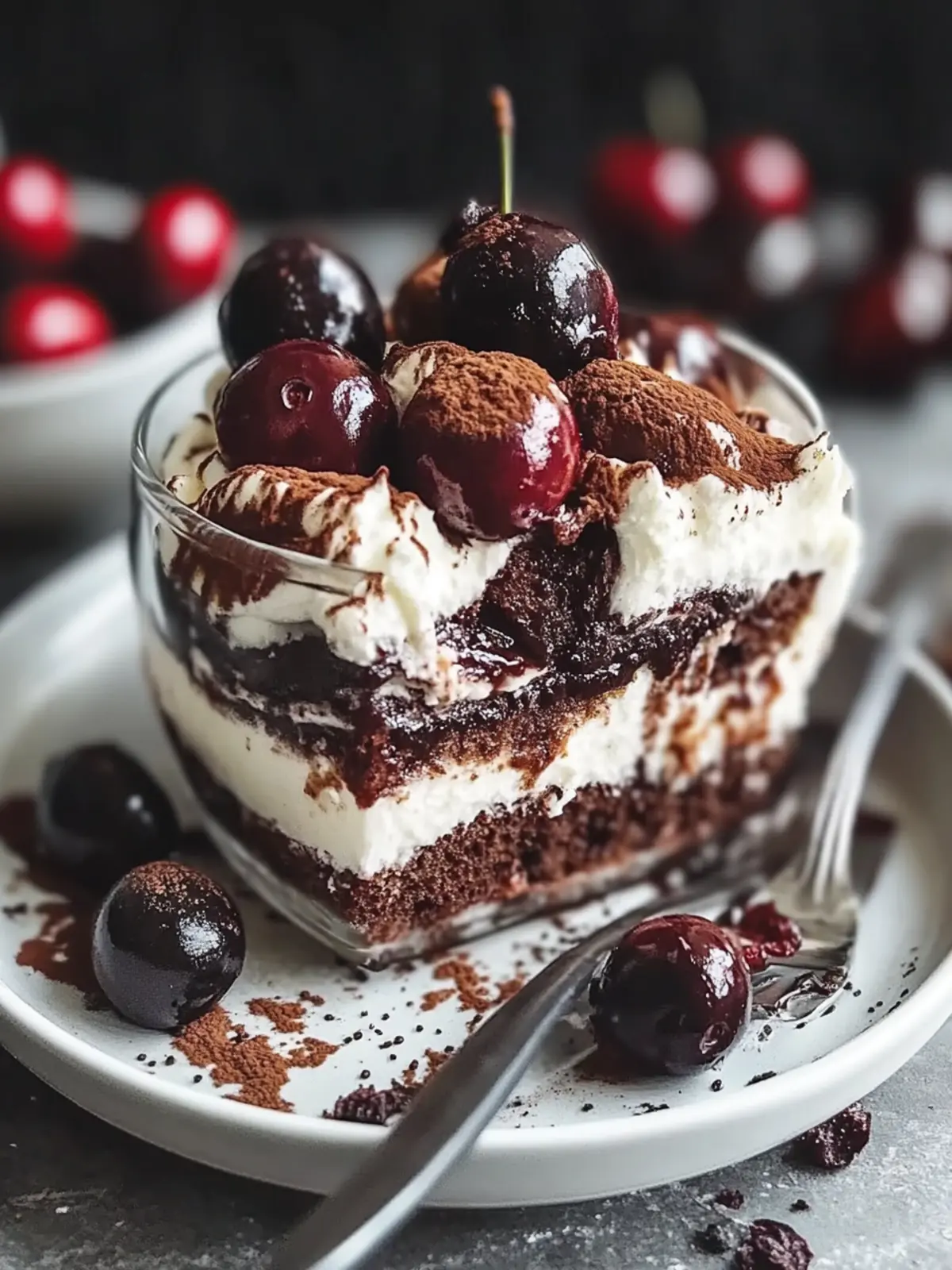 Decadent Vegan Black Forest Tiramisu to Wow Your Taste Buds Black Forest Tiramisu