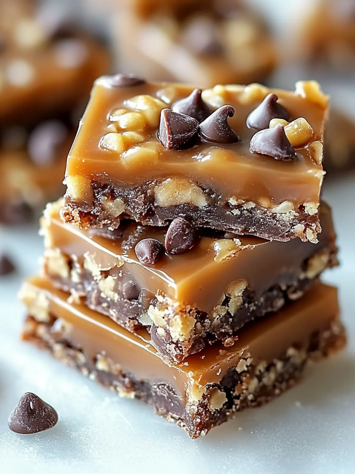 Indulge in Homemade Caramel Crush Bars Bliss Caramel Crush Bars