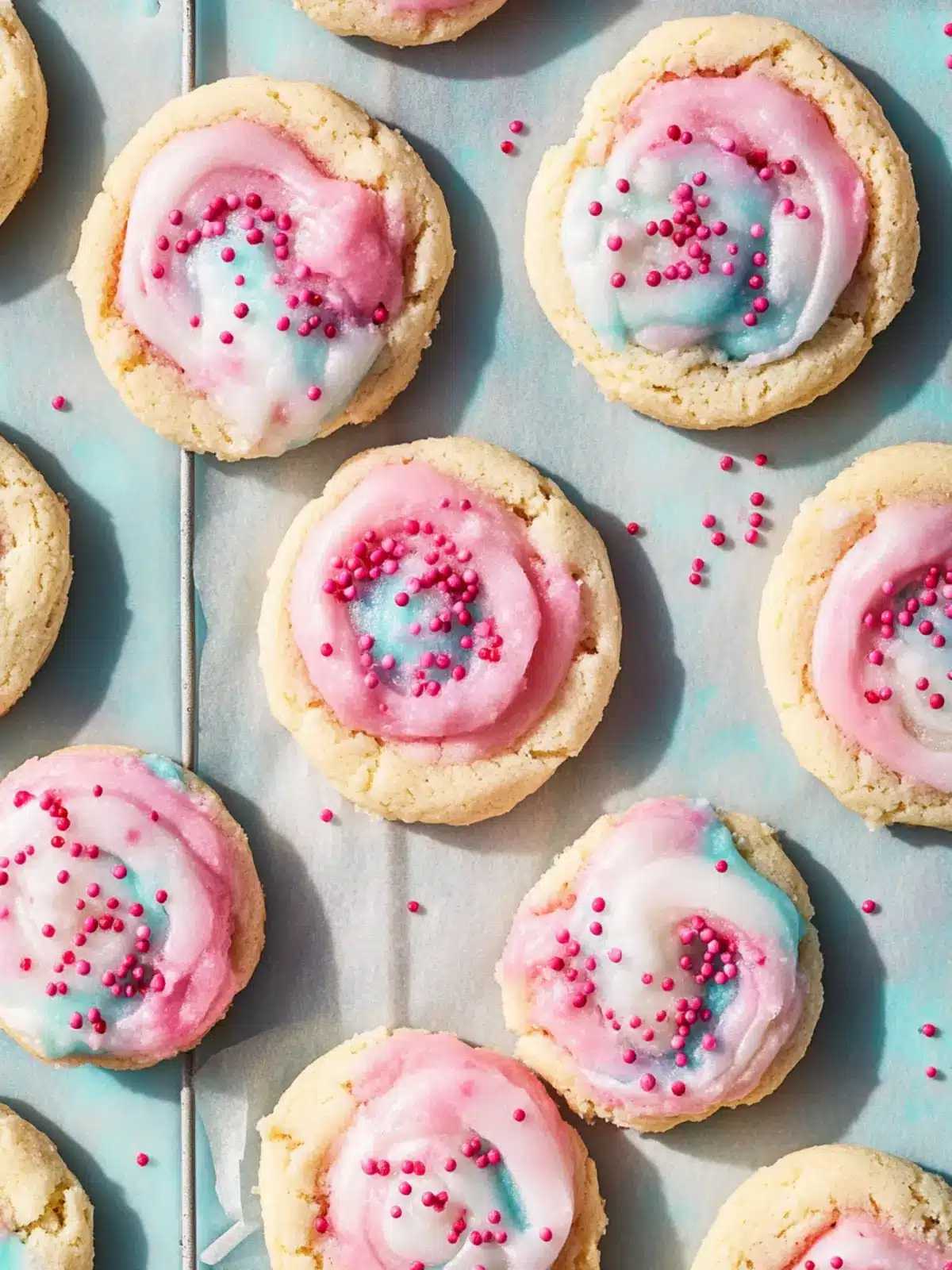 Delight in Cotton Candy Crumbl Cookies for Sweet Nostalgia Cotton Candy Crumbl Cookies