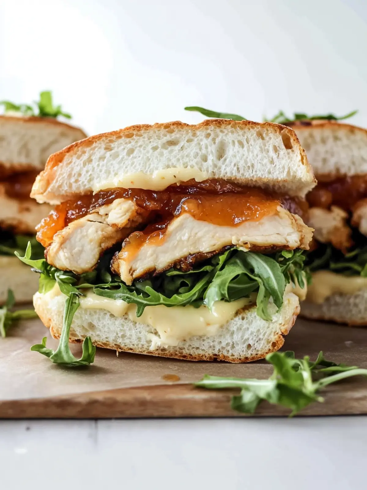 Melt-in-Your-Mouth Apricot Brie Chicken Sandwiches to Savor Apricot Brie Chicken Sandwiche