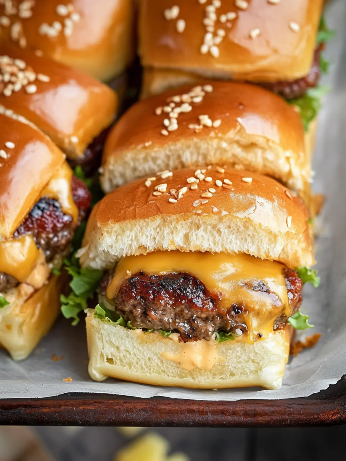 Savory Hawaiian Roll Cheeseburger Sliders for Cozy Nights Hawaiian Roll Cheeseburger Sliders