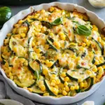 Zucchini Corn Parmesan Bake: A Quick and Cheesy Delight Zucchini Corn Parmesan Bake