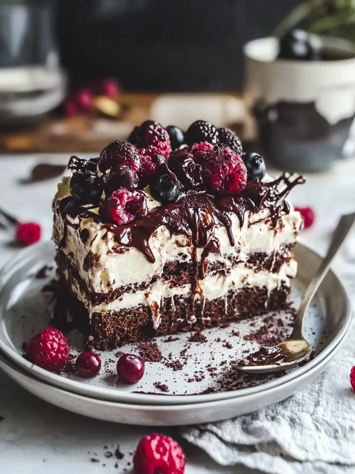Decadent Vegan Black Forest Tiramisu to Wow Your Taste Buds Black Forest Tiramisu