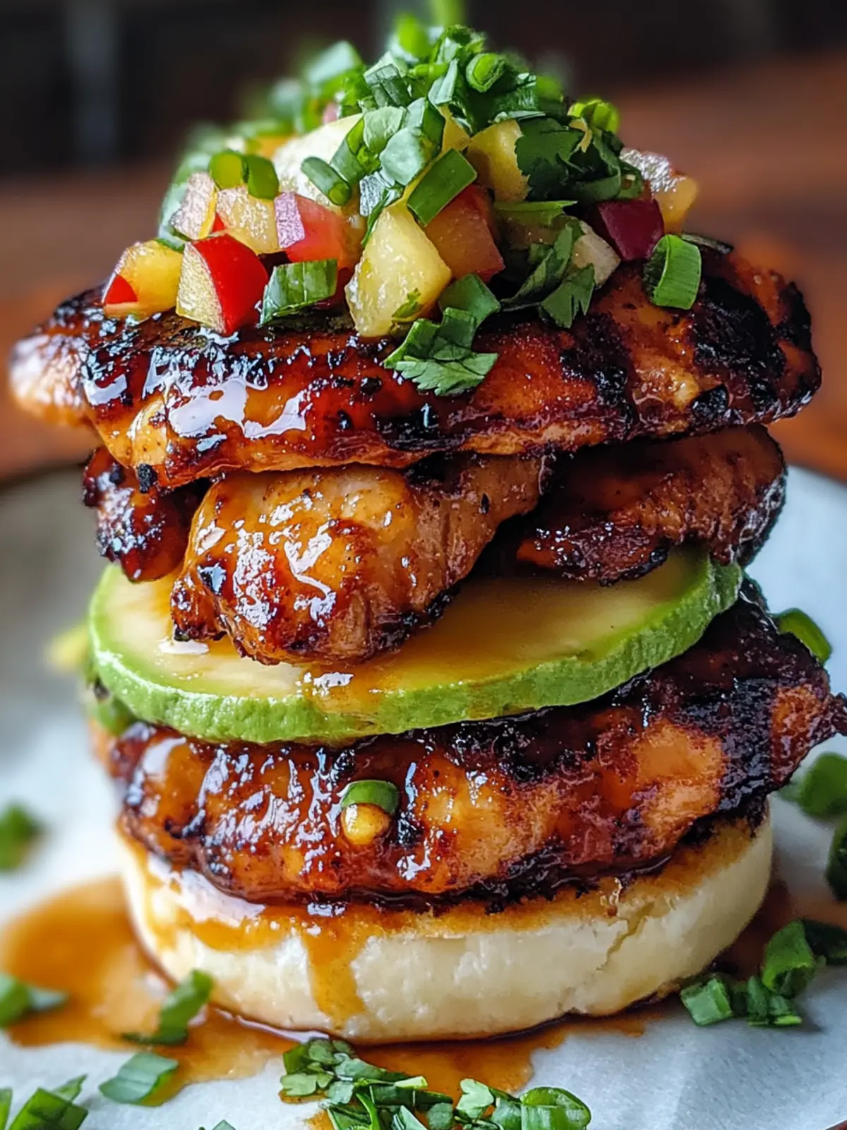 Irresistible Hawaiian Huli Huli Chicken Stack Recipe to Savor Hawaiian Huli Huli Chicken Stack