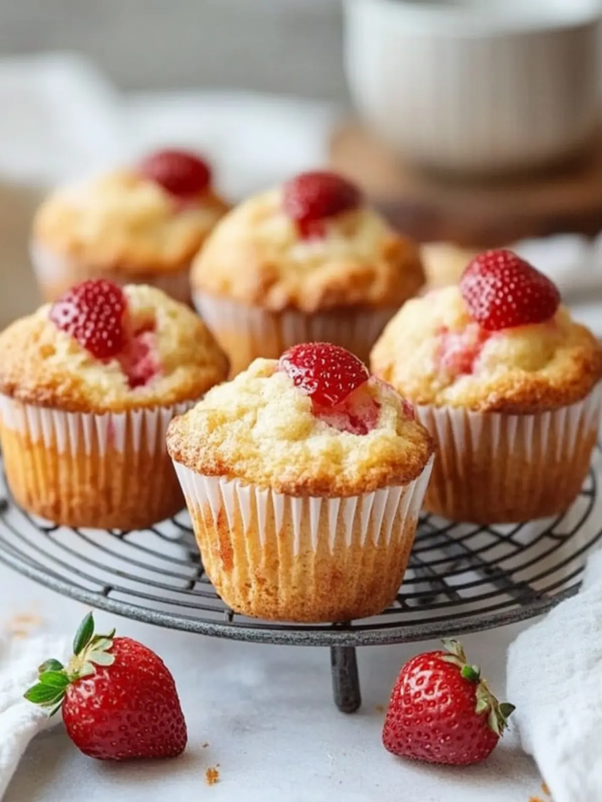 Mouthwatering Strawberry Shortcake Muffins for Sweet Moments Strawberry Shortcake Muffins
