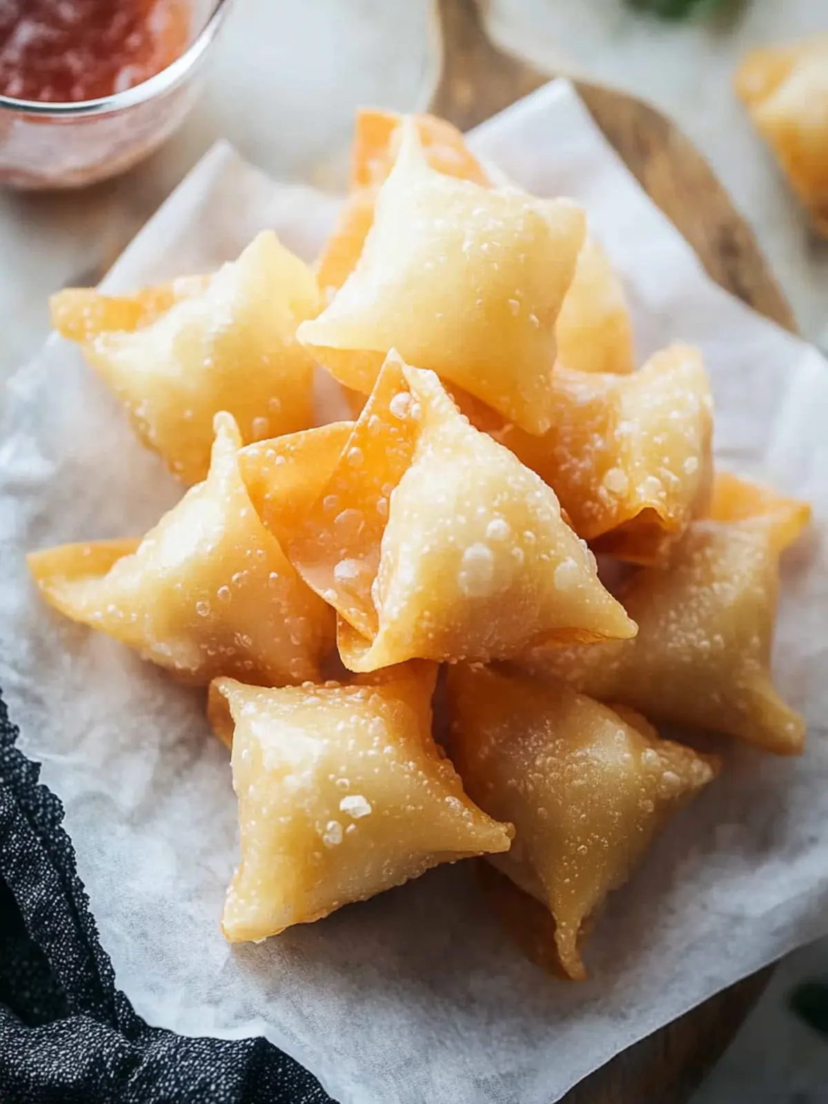 Irresistible Sweet Cream Cheese Wontons for Your Next Treat Sweet Cream Cheese Wontons