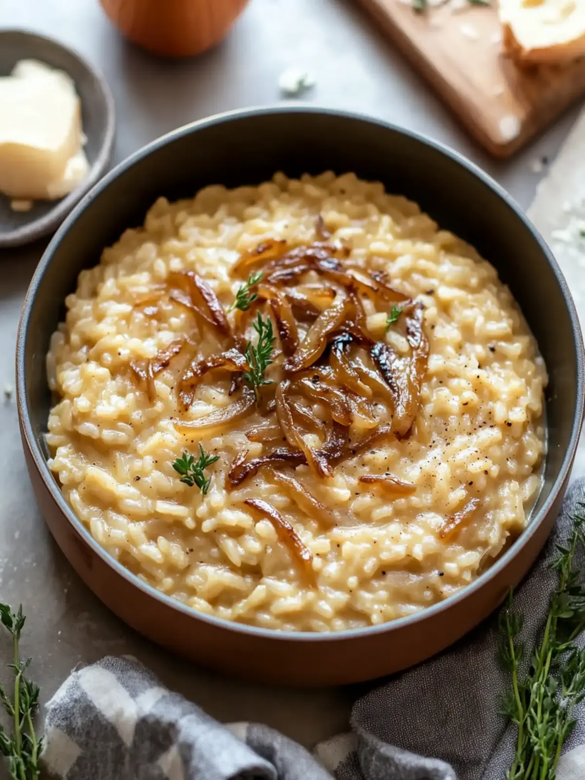 Caramelized Onion Risotto: Comfort in Every Creamy Bite Caramelized Onion Risotto