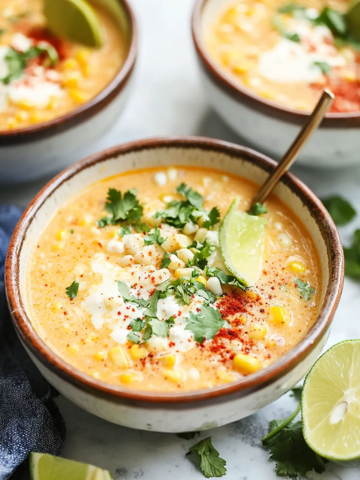 Delicious Slow Cooker Mexican Street Corn Soup You'll Love Slow Cooker Mexican Street Corn Soup
