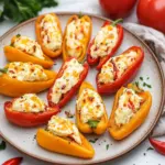 Air Fryer Cream Cheese Stuffed Mini Peppers That Wow Every Time Air Fryer Cream Cheese Stuffed Mini Peppers