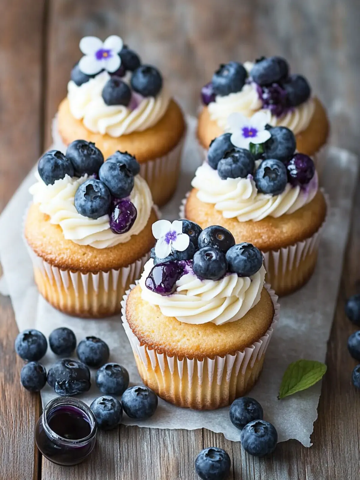 Delicious Blueberry French Toast Cupcakes You'll Love Blueberry French Toast Cupcakes