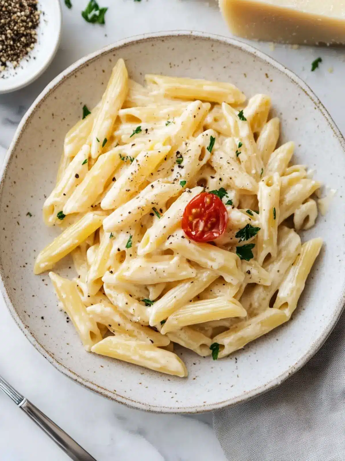 Creamy Penne Pasta