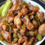 Savor Every Bite: Easy Pepper Chicken over Buttered Rice Pepper Chicken