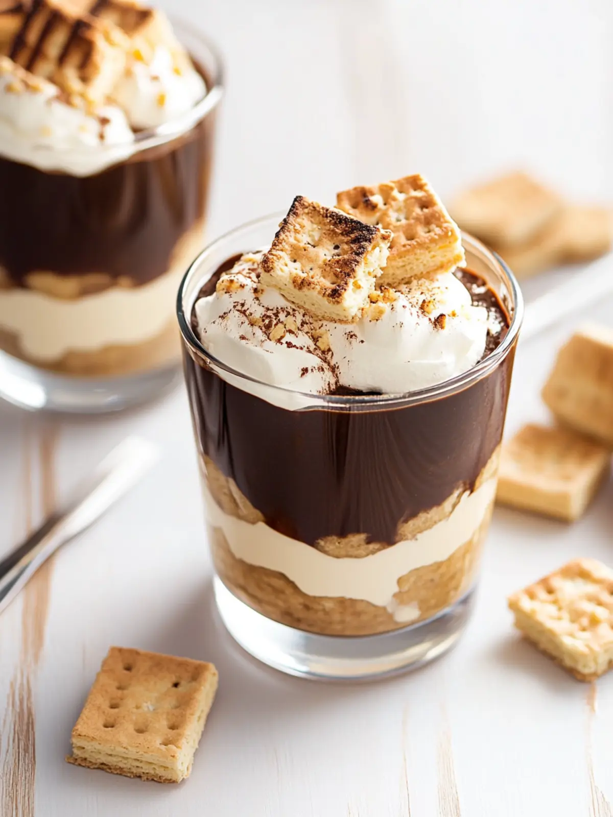 Decadent Pudding S’mores in Just Five Minutes Pudding S’mores