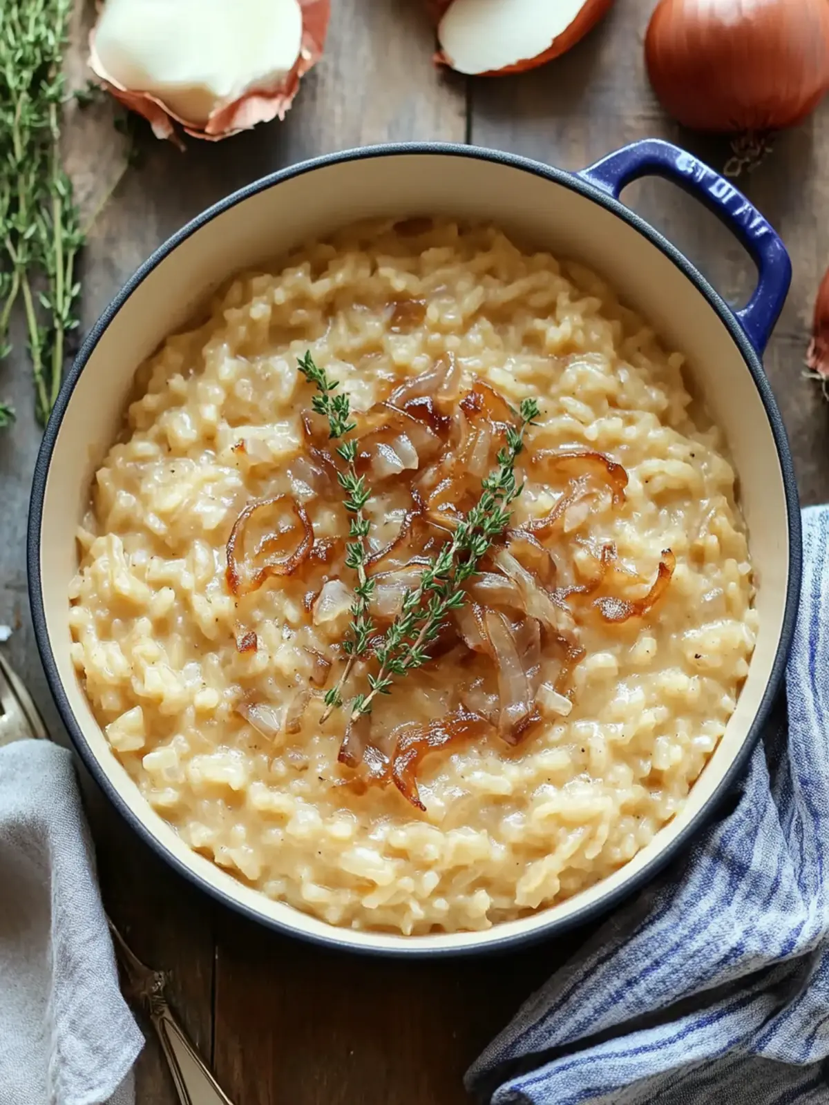 Caramelized Onion Risotto: Comfort in Every Creamy Bite Caramelized Onion Risotto