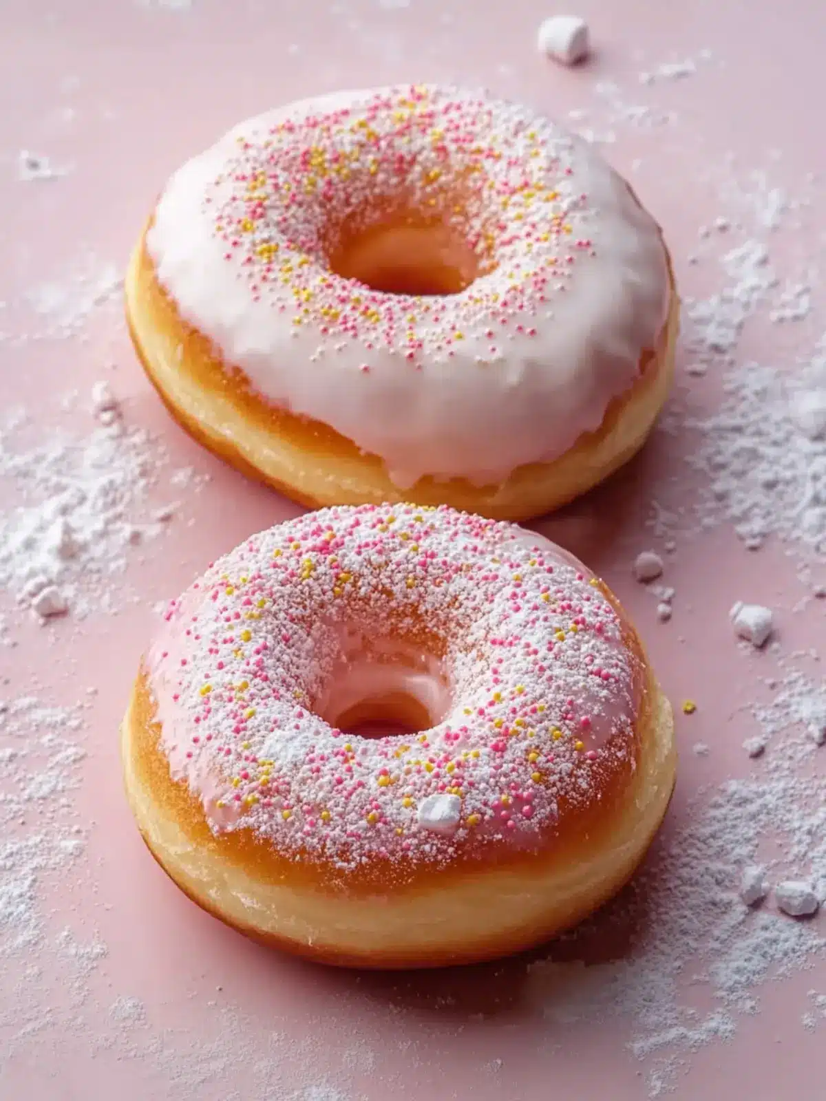 Fluffy Korean Milk Cream Donut
