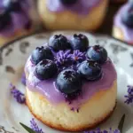 Lavender Blueberry Tea Cakes for a Sweet Afternoon Treat Lavender Blueberry Tea Cakes