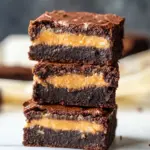 Decadent Peanut Butter Stuffed Brownies That Wow Every Time Peanut Butter Stuffed Brownies