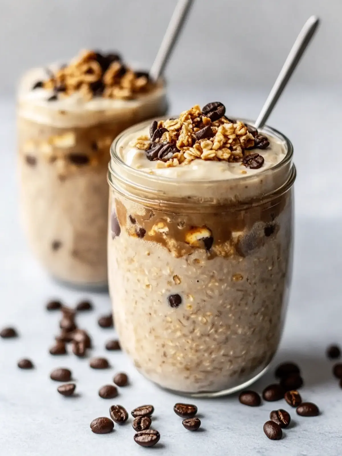Delicious Vanilla Cold Brew Coffee Overnight Oats to Energize Mornings Vanilla Cold Brew Coffee Overnight Oats