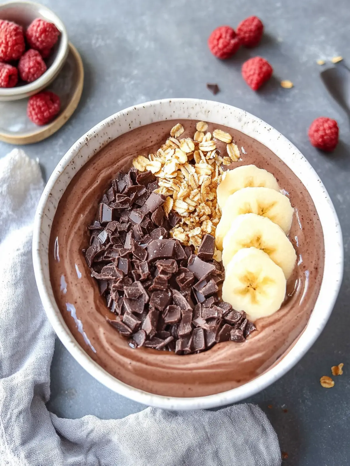 Indulge in this Creamy Nutella Smoothie Bowl Bliss Nutella Smoothie Bowl