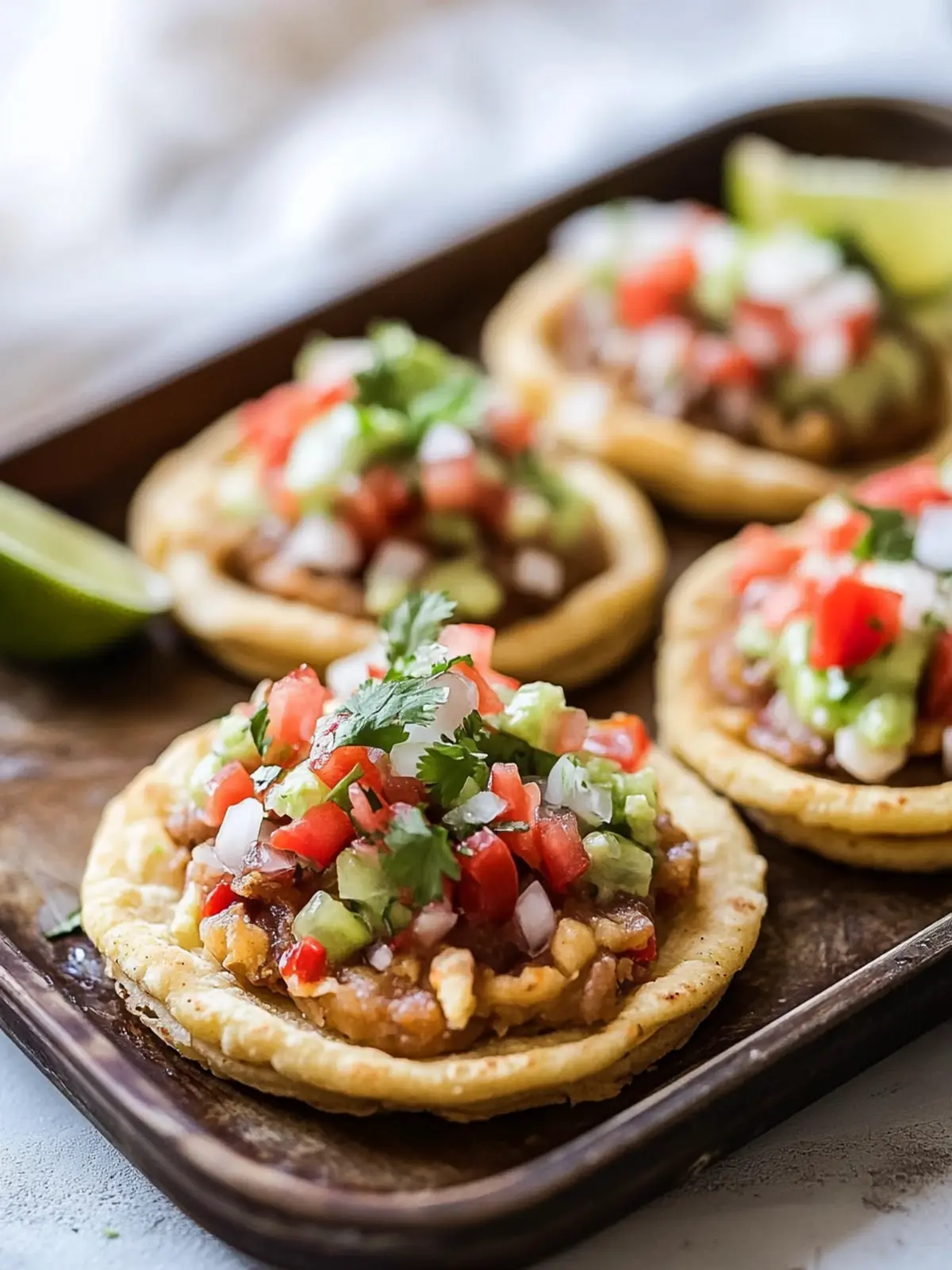 Savory Mexican Sopes: A Flavorful Homemade Delight Mexican Sopes