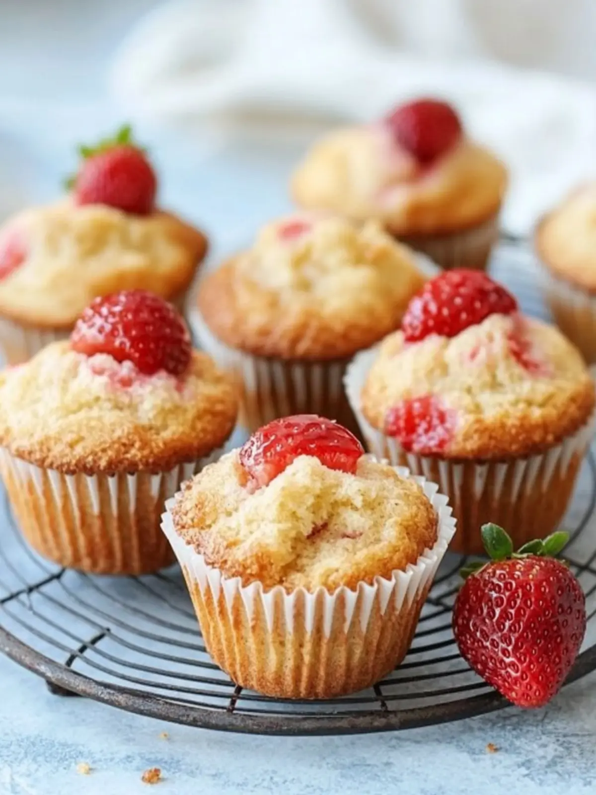 Mouthwatering Strawberry Shortcake Muffins for Sweet Moments Strawberry Shortcake Muffins