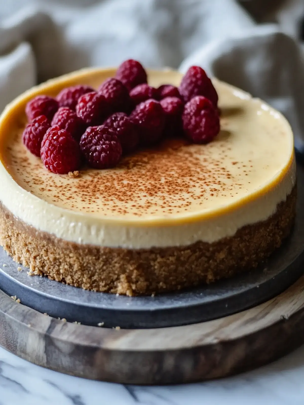 Vanilla Bean Brown Butter Cheesecake