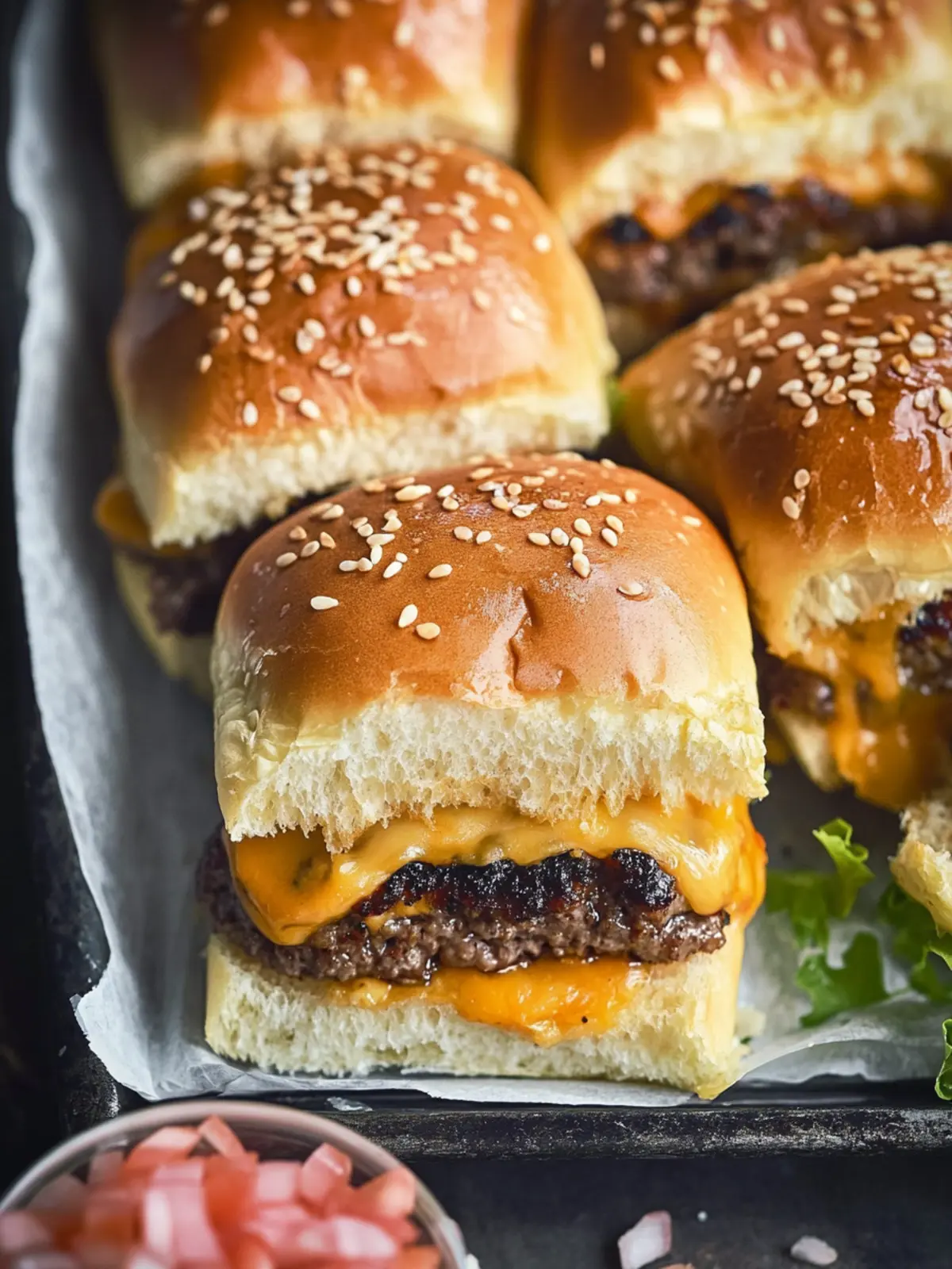 Savory Hawaiian Roll Cheeseburger Sliders for Cozy Nights Hawaiian Roll Cheeseburger Sliders