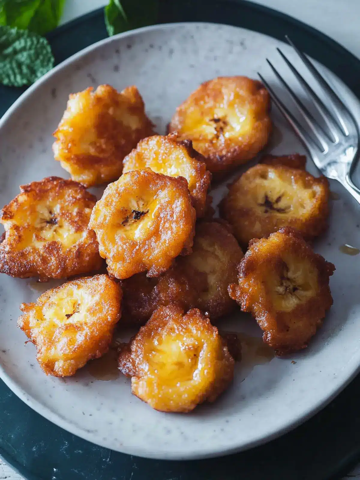 Malaysian Mashed Banana Fritters for a Sweet Snack Attack Malaysian Mashed Banana Fritters