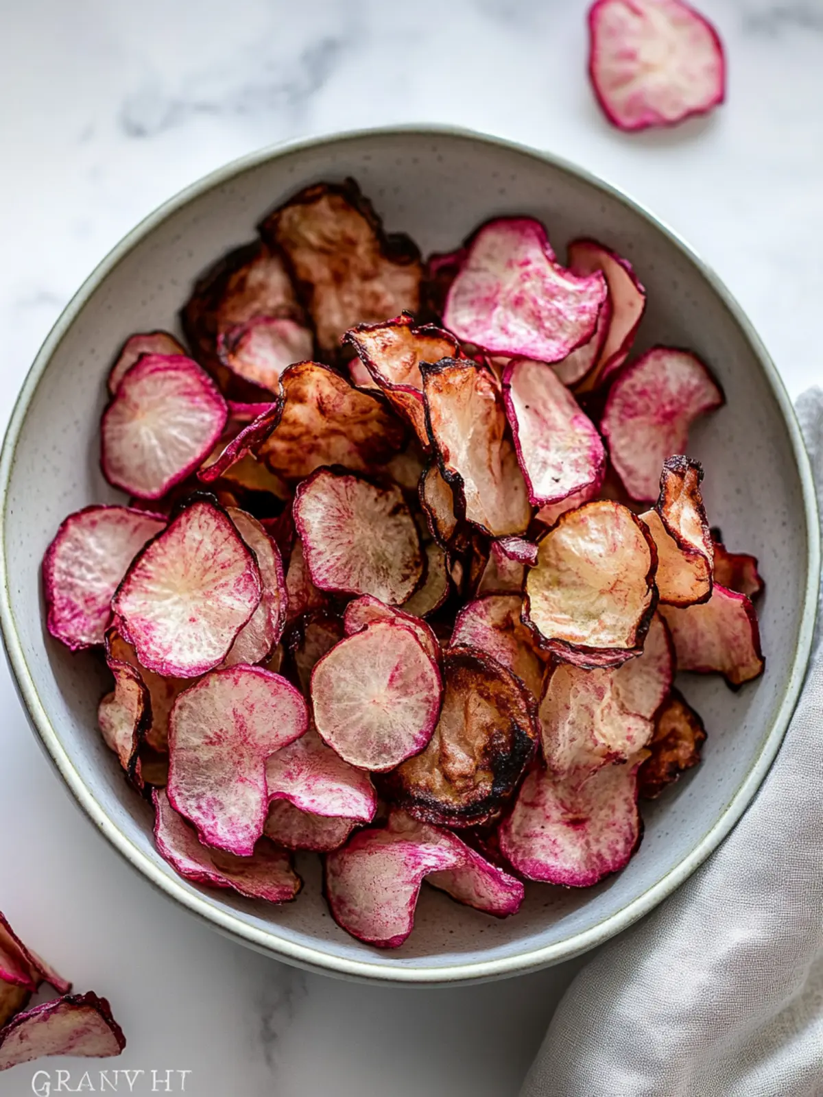 Crispy Low Carb Keto Air Fryer Radish Chips You’ll Love Low Carb Keto Air Fryer Radish Chips