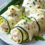 Zucchini Chicken Alfredo Roll Ups: A Guilt-Free Comfort Bite Zucchini Chicken Alfredo Roll Ups