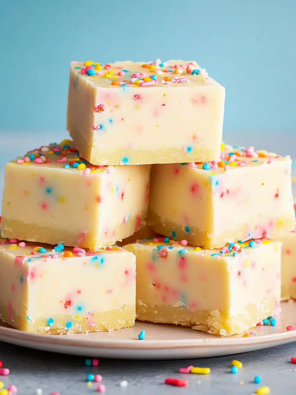 Irresistible Cake Batter Fudge: Your Sweetest Homemade Delight Cake Batter Fudge